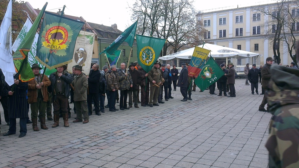Akimirkos iš Kauno medžiotojų sąjungos šventės 2012m.