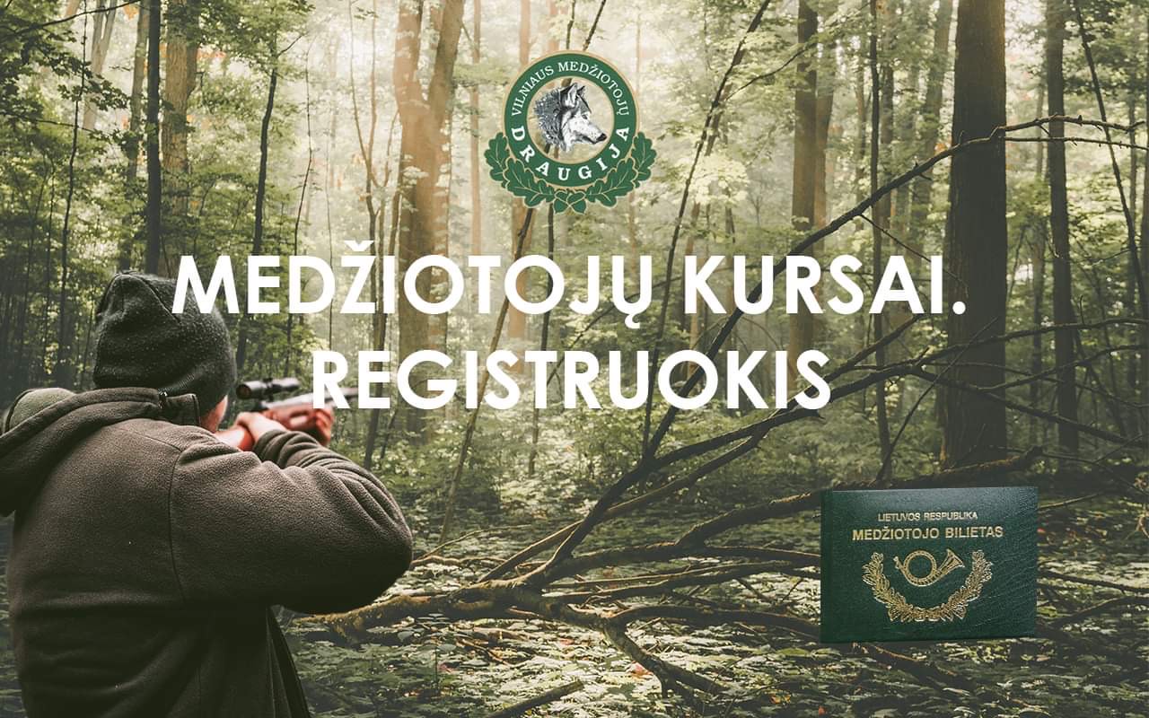 Medžiotojų ruošimo kursai Vilniuje
