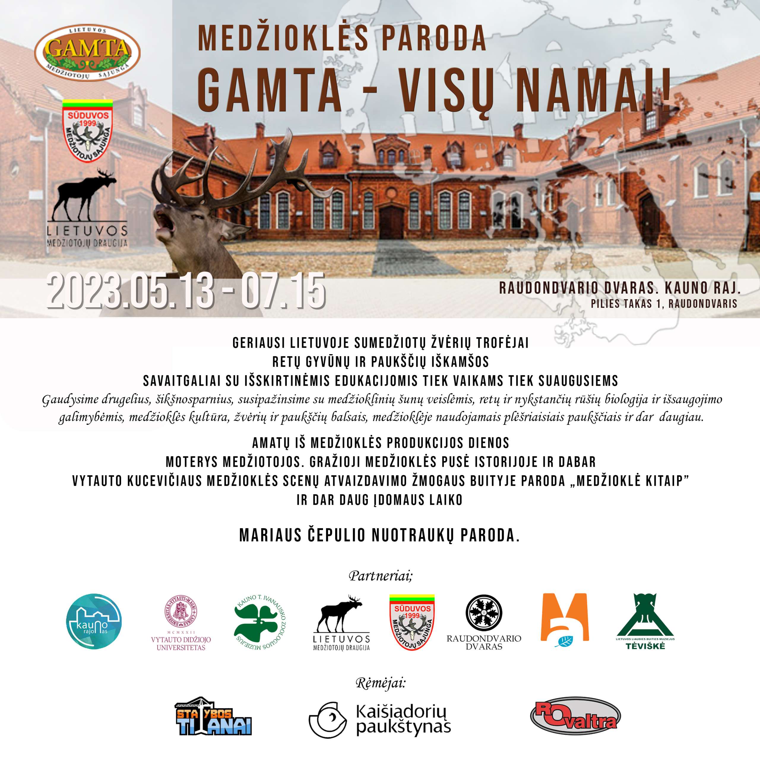 Tarptautinė medžioklės paroda „Gamta – visų namai“