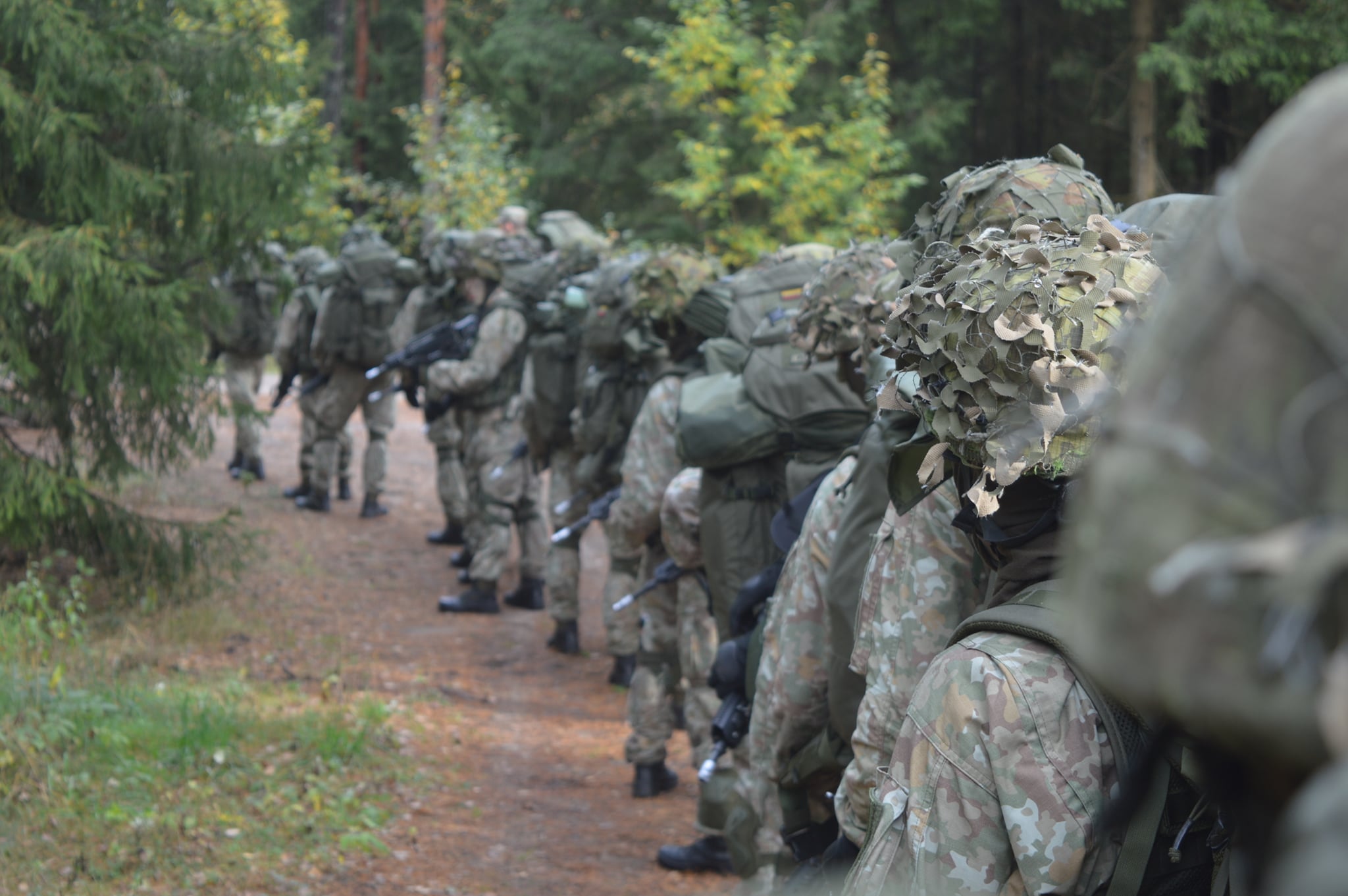 Dėl Lietuvos kariuomenės pratybų Šiaulių ir Joniškio rajone