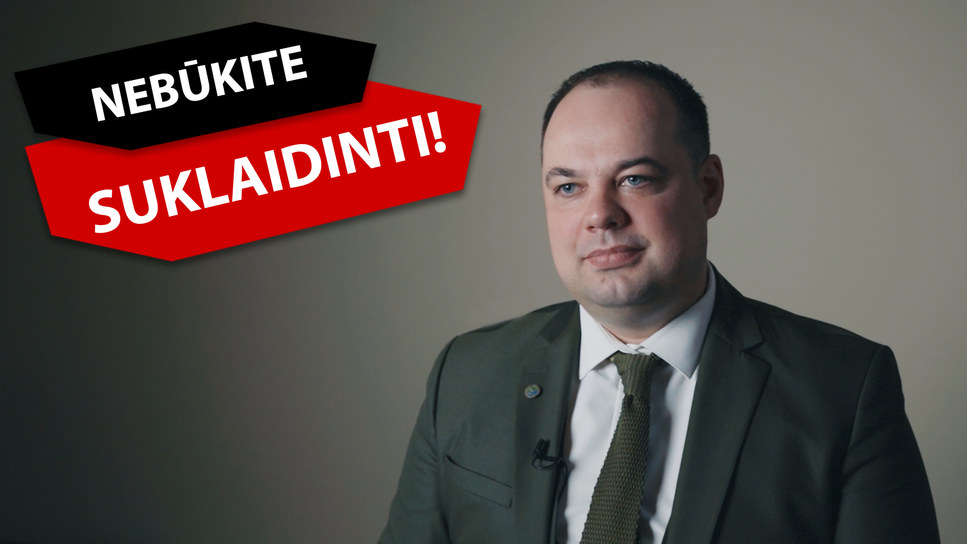 LMŽD direktorius Laimonas Daukša dėl medžiotojų klaidinimo