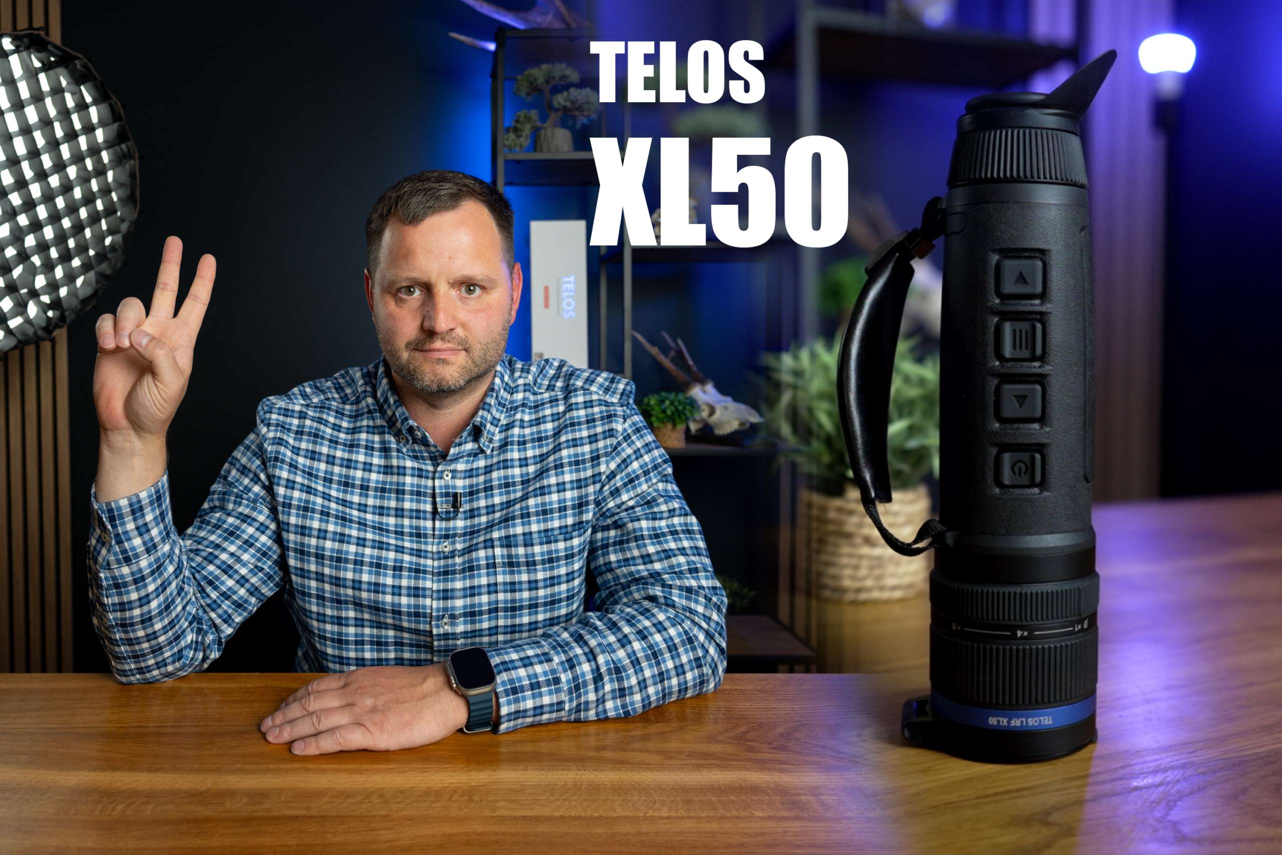 Telos LRF XL50 ir kas ta sensoriaus raiška, mikronai ir milikelvinai?